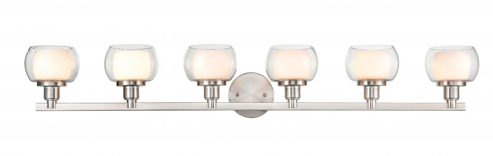 Cairo - 6 Light - 45 inch - Satin Nickel - Bath Vanity Light