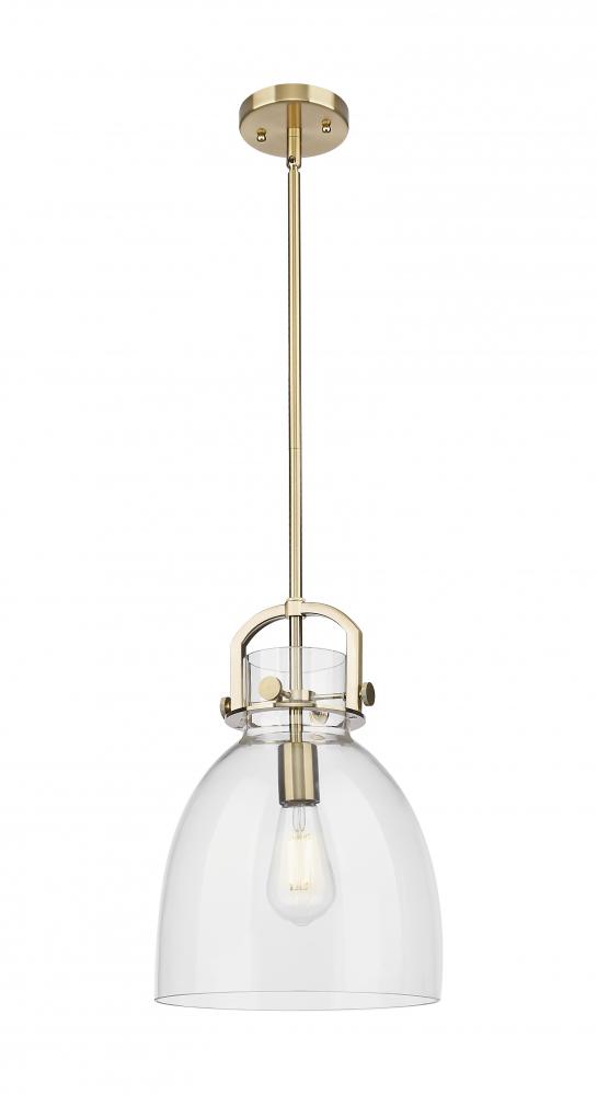 Newton Bell - 1 Light - 10 inch - Champagne Bronze - Mini Pendant