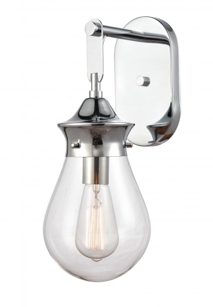 Genesis - 1 Light - 6 inch - Polished Chrome - Bath Vanity Light