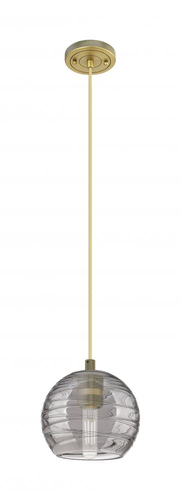 Crown Point - 1 Light - 6 inch - Brushed Brass - Pendant