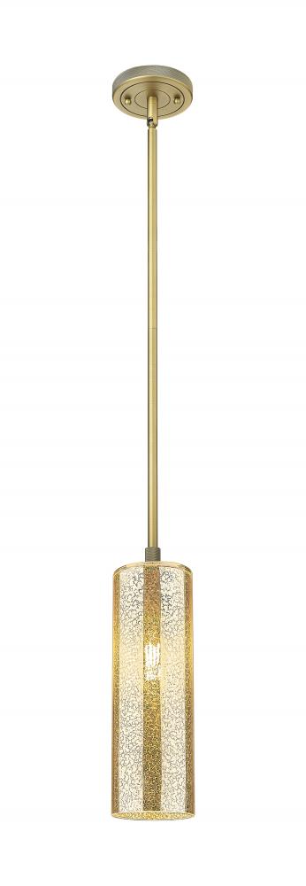 Crown Point - 1 Light - 5 inch - Brushed Brass - Pendant