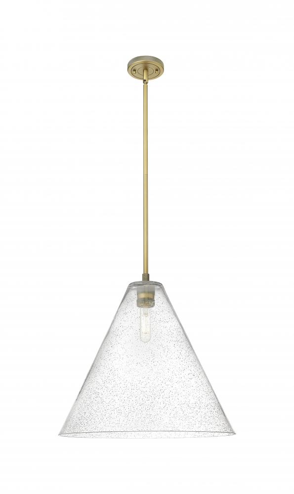 Crown Point - 1 Light - 16 inch - Brushed Brass - Pendant