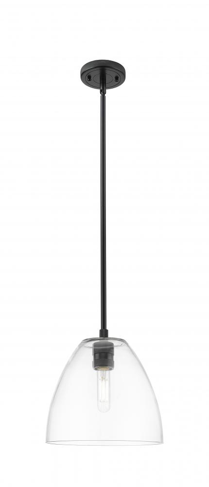 Crown Point - 1 Light - 9 inch - Matte Black - Pendant