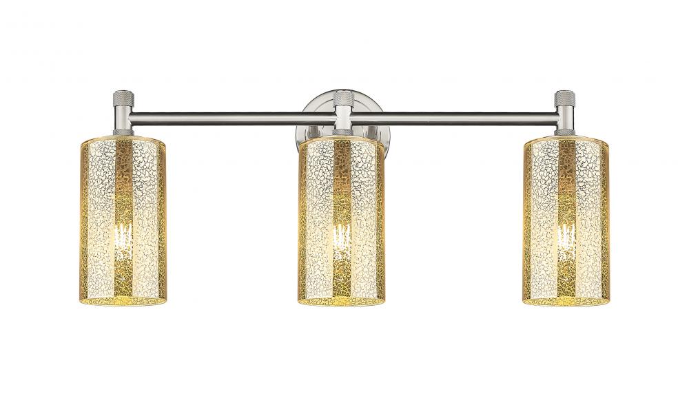 Crown Point - 3 Light - 24 inch - Satin Nickel - Bath Vanity Light