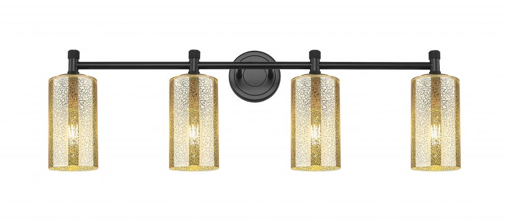 Crown Point - 4 Light - 34 inch - Matte Black - Bath Vanity Light