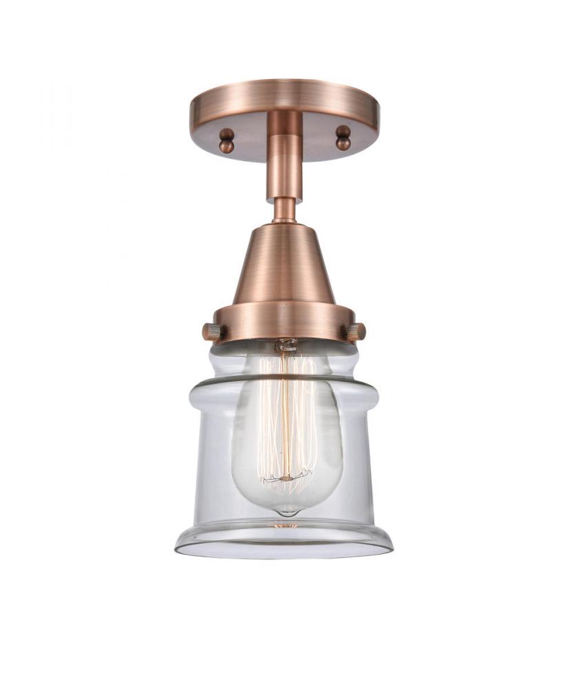 Canton - 1 Light - 6 inch - Antique Copper - Semi-Flush Mount
