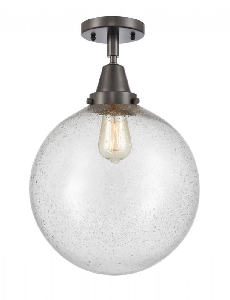 Beacon - 1 Light - 12 inch - Oil Rubbed Bronze - Semi-Flush Mount