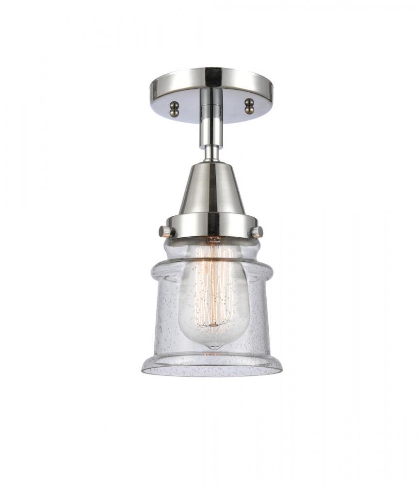 Canton - 1 Light - 6 inch - Polished Chrome - Semi-Flush Mount