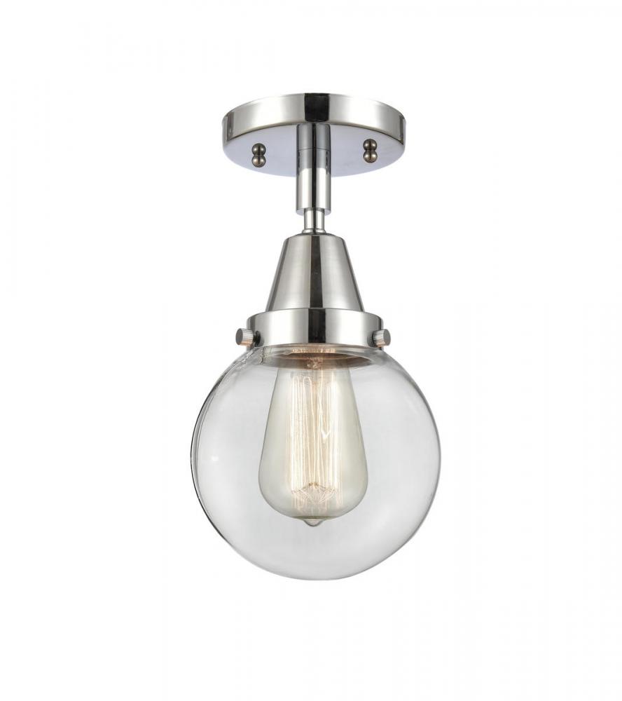 Beacon - 1 Light - 6 inch - Polished Chrome - Semi-Flush Mount