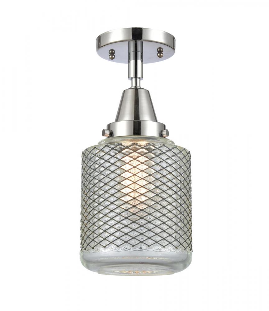 Stanton - 1 Light - 6 inch - Polished Chrome - Semi-Flush Mount