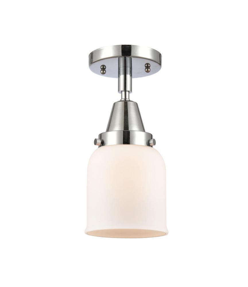 Bell - 1 Light - 5 inch - Polished Chrome - Semi-Flush Mount