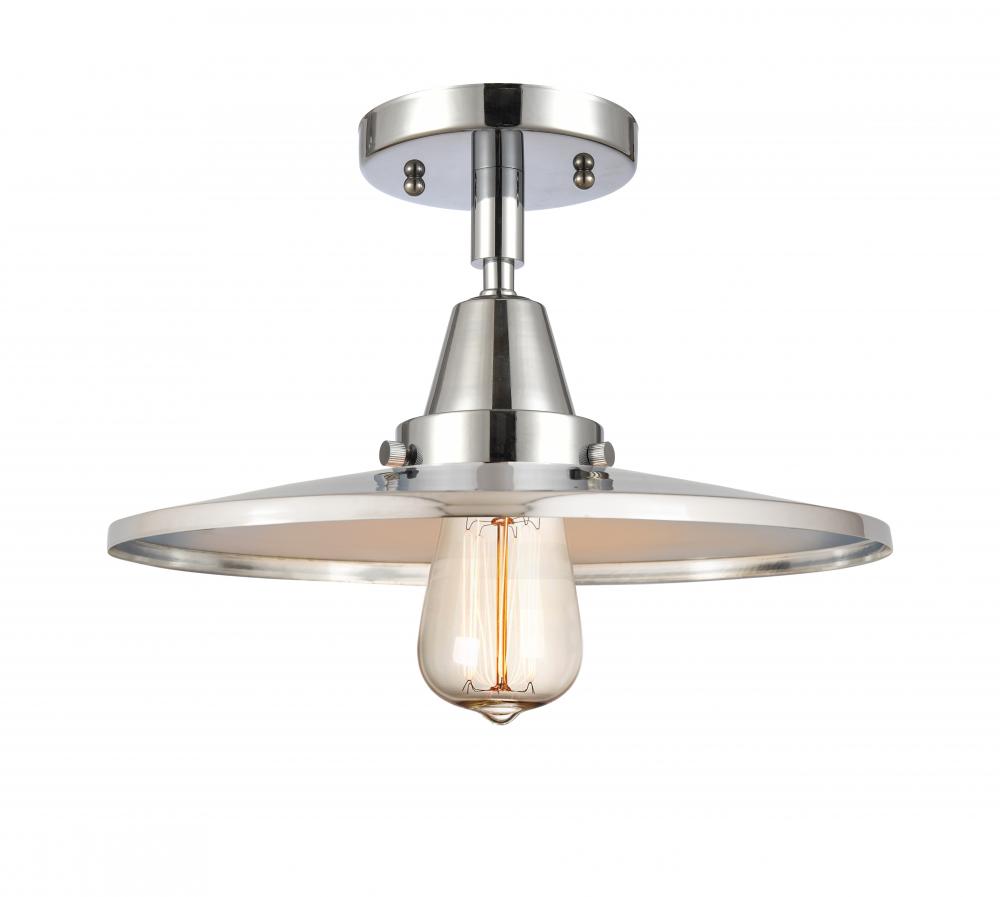 Appalachian - 1 Light - 12 inch - Polished Chrome - Semi-Flush Mount