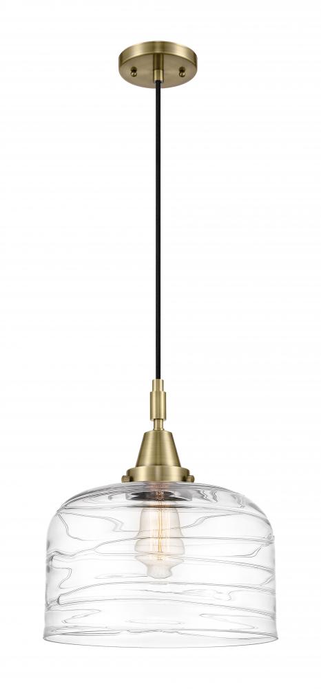 Bell - 1 Light - 12 inch - Antique Brass - Mini Pendant