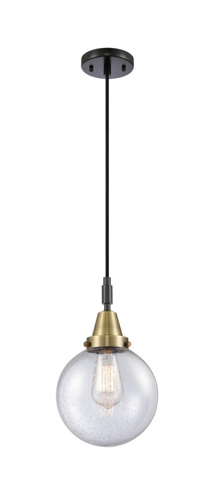 Beacon - 1 Light - 8 inch - Black Antique Brass - Mini Pendant