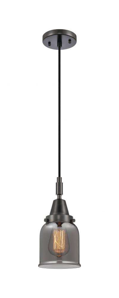 Bell - 1 Light - 5 inch - Matte Black - Mini Pendant