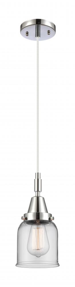Bell - 1 Light - 5 inch - Polished Chrome - Mini Pendant