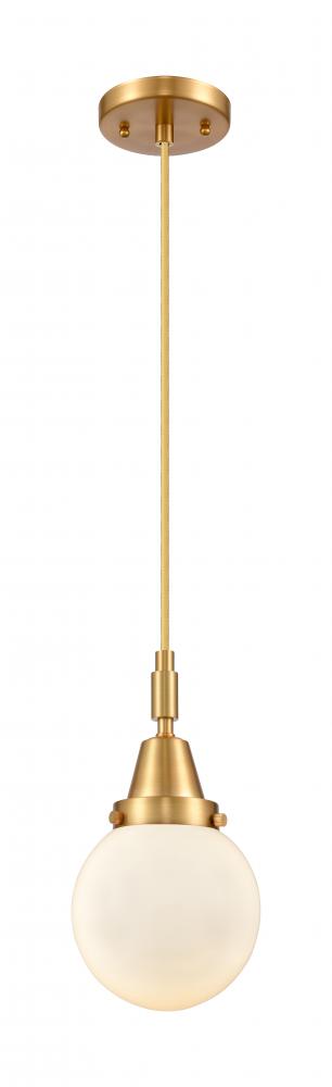 Beacon - 1 Light - 6 inch - Satin Gold - Mini Pendant
