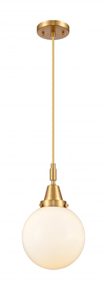Beacon - 1 Light - 8 inch - Satin Gold - Mini Pendant