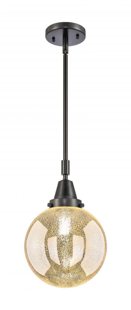 Beacon - 1 Light - 8 inch - Matte Black - Mini Pendant