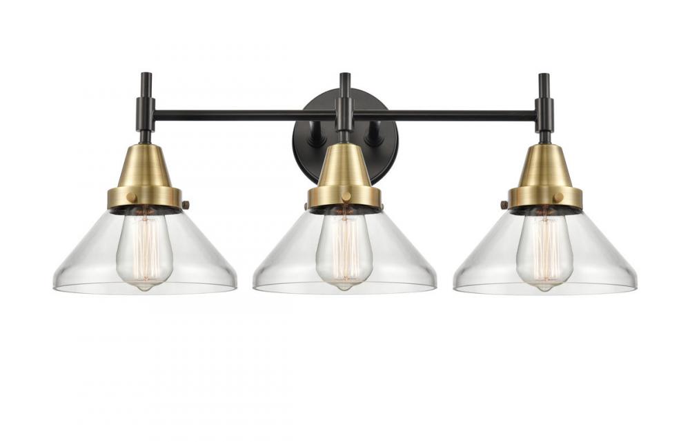 Caden - 3 Light - 26 inch - Black Antique Brass - Bath Vanity Light