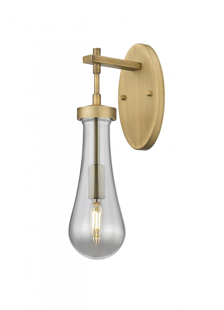 Owego - 1 Light - 5 inch - Brushed Brass - Sconce