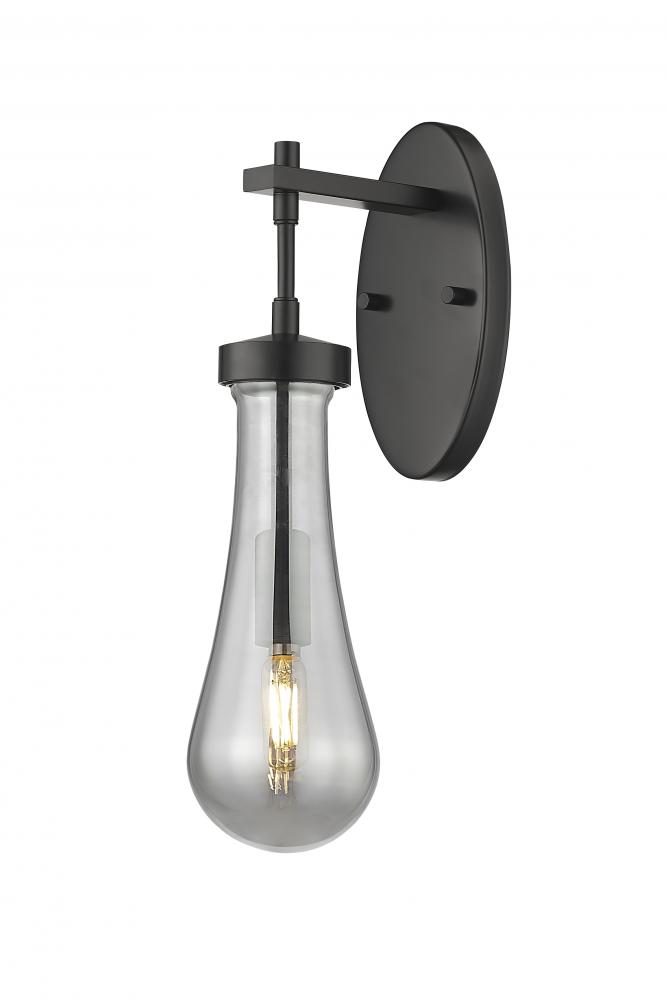 Owego - 1 Light - 5 inch - Matte Black - Sconce