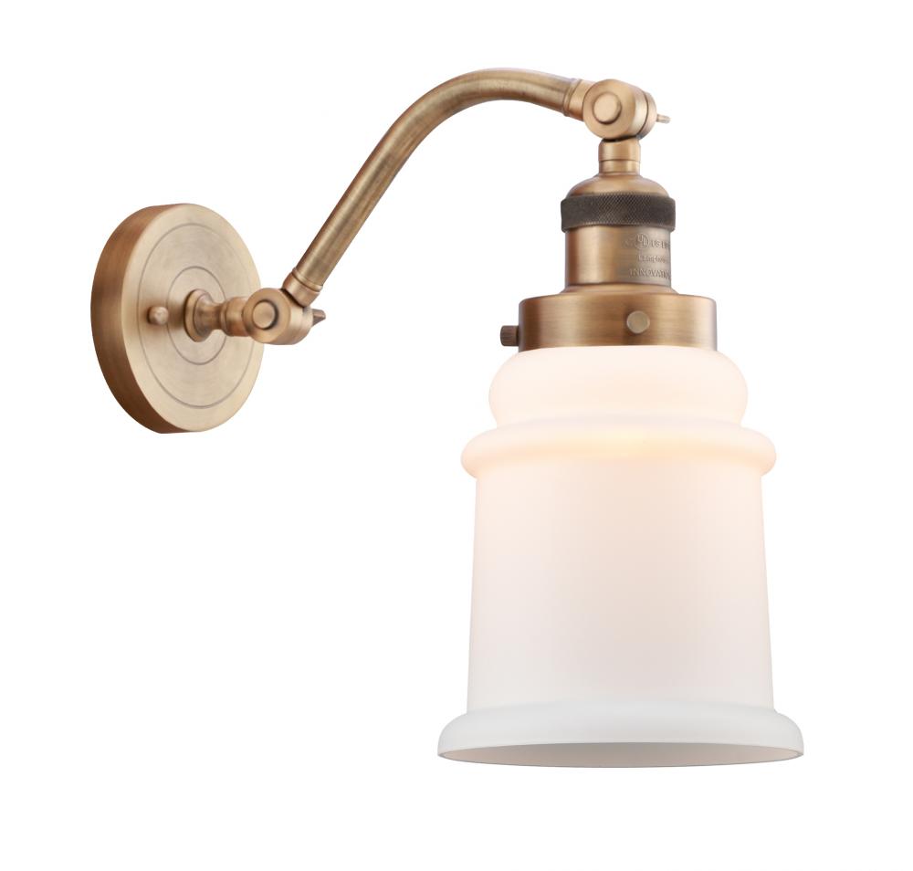 Canton - 1 Light - 6 inch - Brushed Brass - Adjustable Sconce