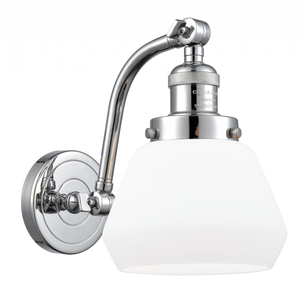 Fulton - 1 Light - 7 inch - Polished Chrome - Adjustable Sconce