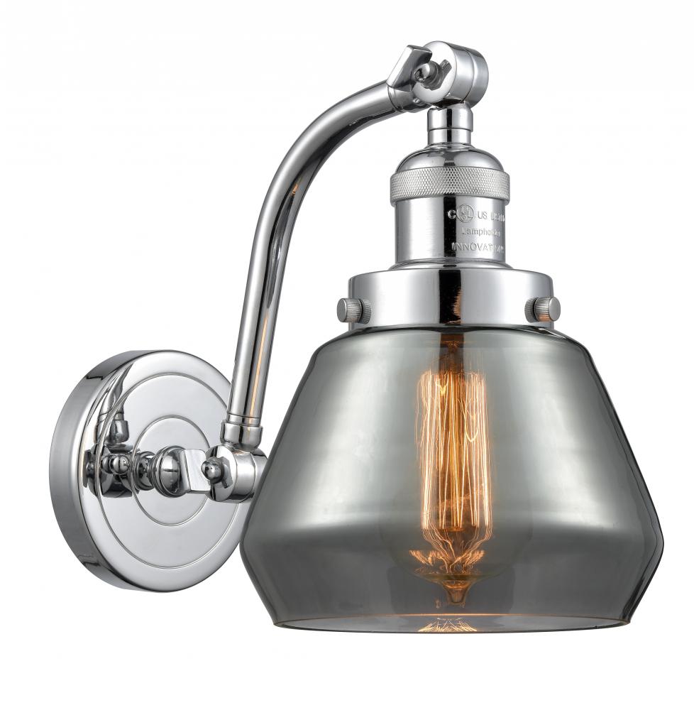 Fulton - 1 Light - 7 inch - Polished Chrome - Adjustable Sconce