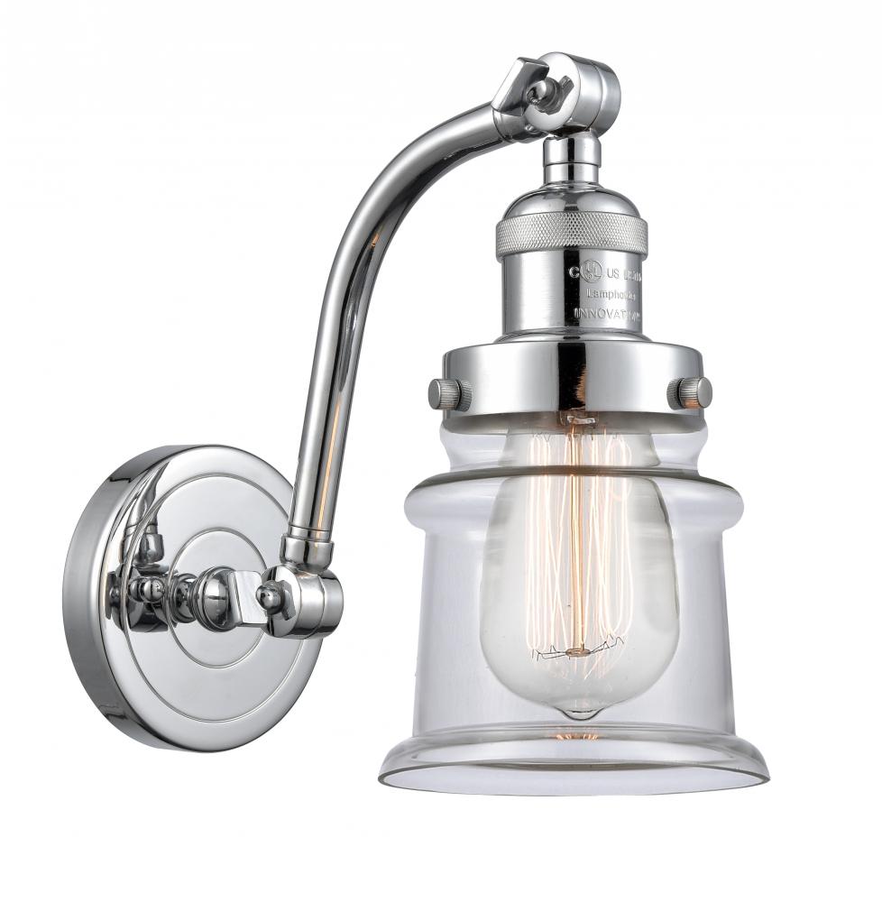 Canton - 1 Light - 7 inch - Polished Chrome - Adjustable Sconce