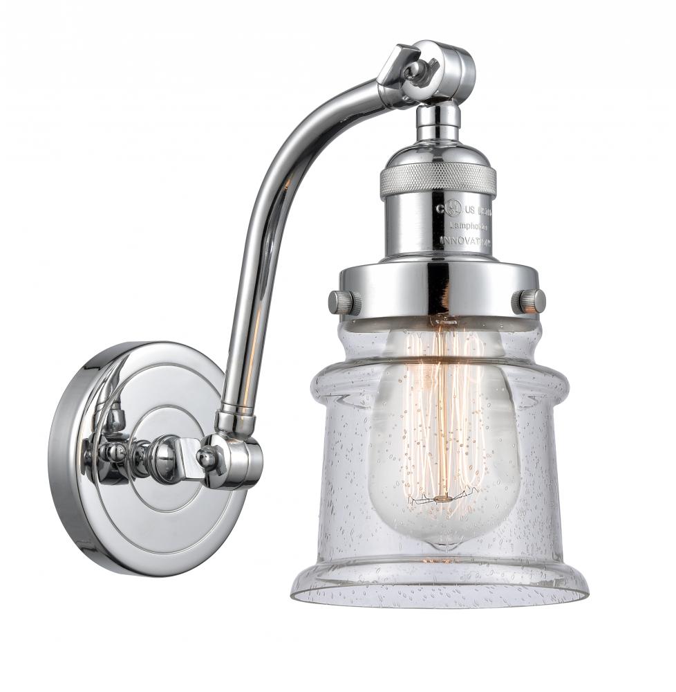 Canton - 1 Light - 7 inch - Polished Chrome - Adjustable Sconce