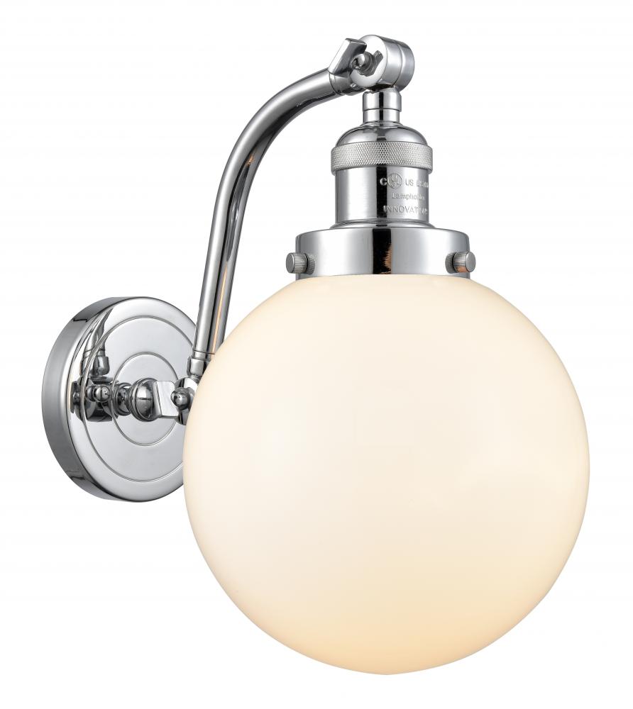 Beacon - 1 Light - 8 inch - Polished Chrome - Adjustable Sconce
