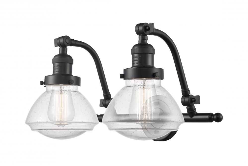 Olean - 2 Light - 19 inch - Oil Rubbed Bronze - Adjustable Bath Vanity Light