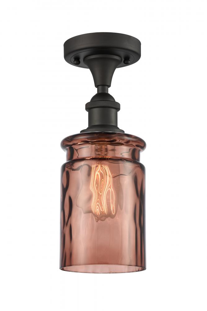 Candor 1 Light Semi-Flush Mount