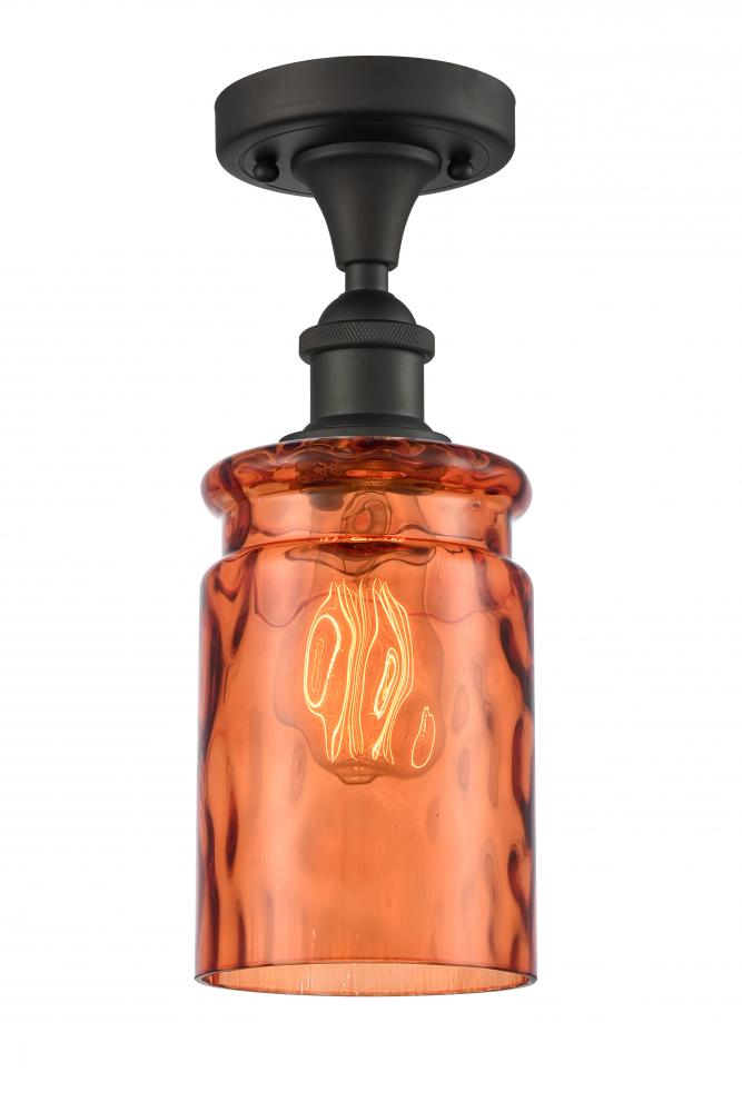 Candor 1 Light Semi-Flush Mount