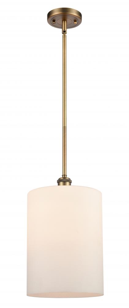 Cobbleskill - 1 Light - 9 inch - Brushed Brass - Mini Pendant