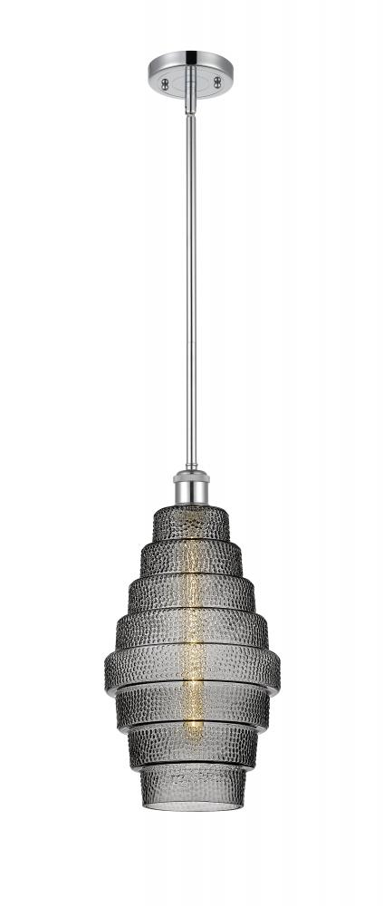 Cascade - 1 Light - 8 inch - Polished Chrome - Mini Pendant