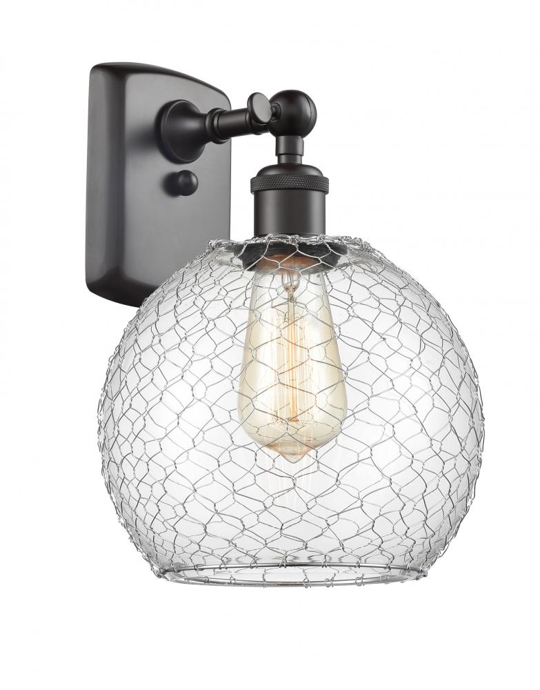 Farmhouse Chicken Wire 1 Light Sconce
