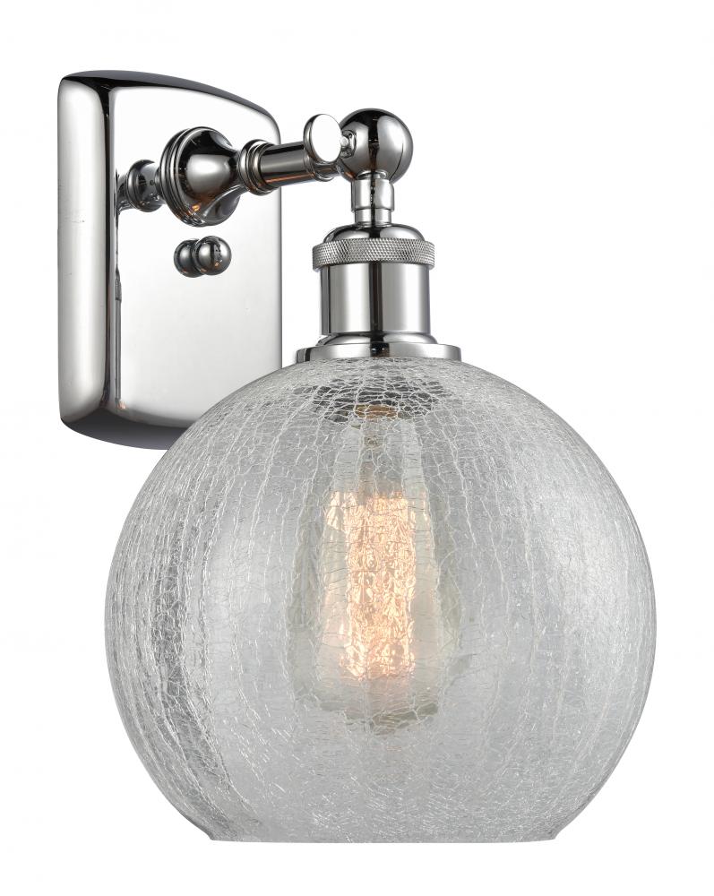 Athens - 1 Light - 8 inch - Polished Chrome - Sconce