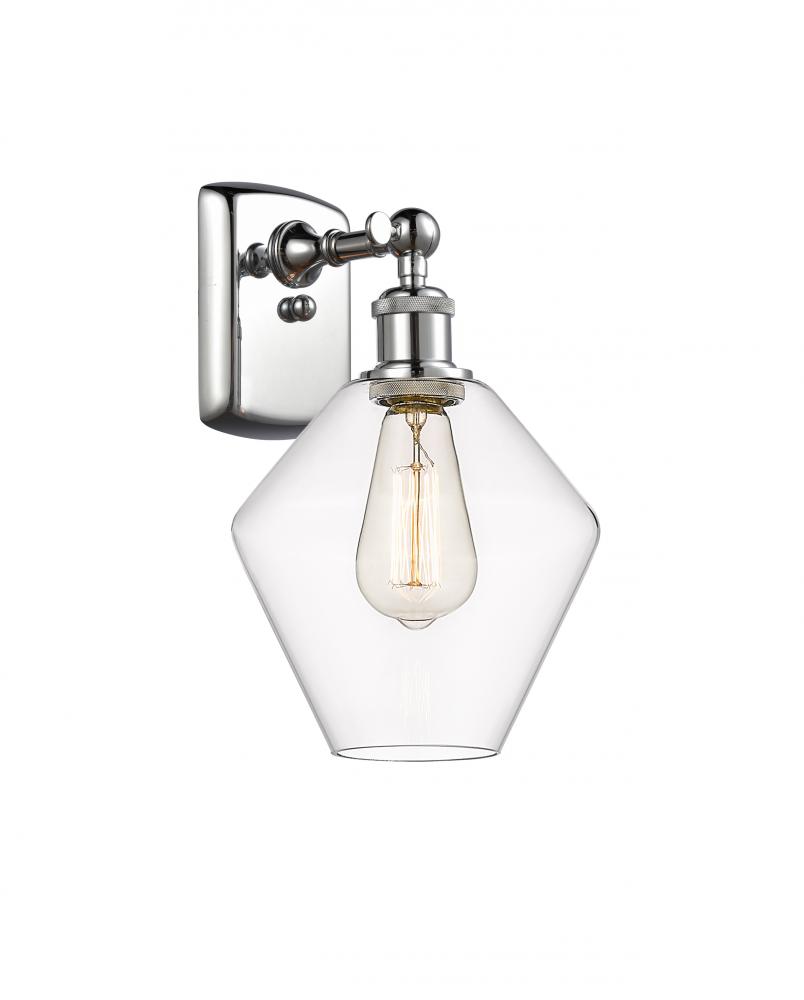 Cindyrella - 1 Light - 8 inch - Polished Chrome - Sconce