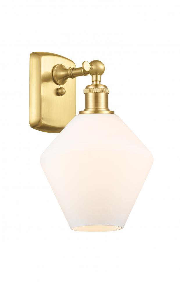 Cindyrella - 1 Light - 8 inch - Satin Gold - Sconce