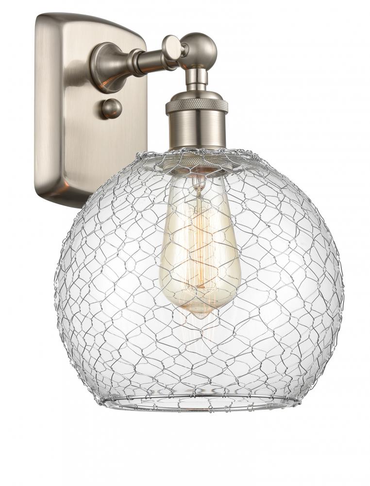 Farmhouse Chicken Wire 1 Light Sconce