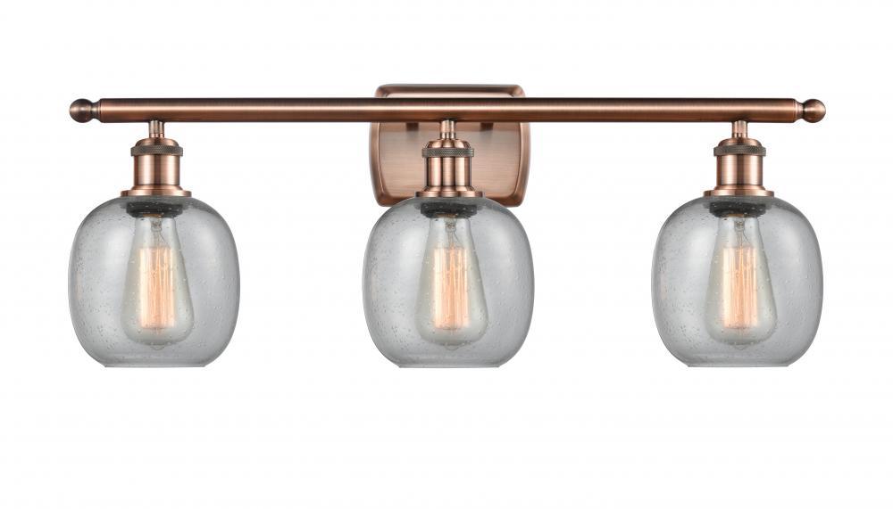 Belfast - 3 Light - 26 inch - Antique Copper - Bath Vanity Light