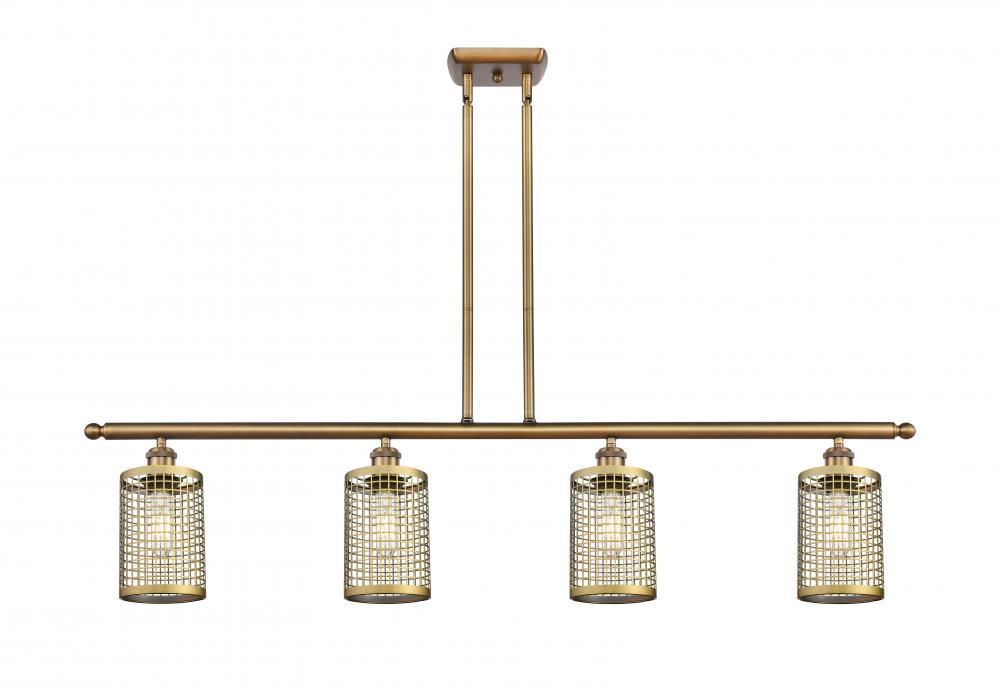 Nestbrook - 4 Light - 48 inch - Brushed Brass - Multi Pendant