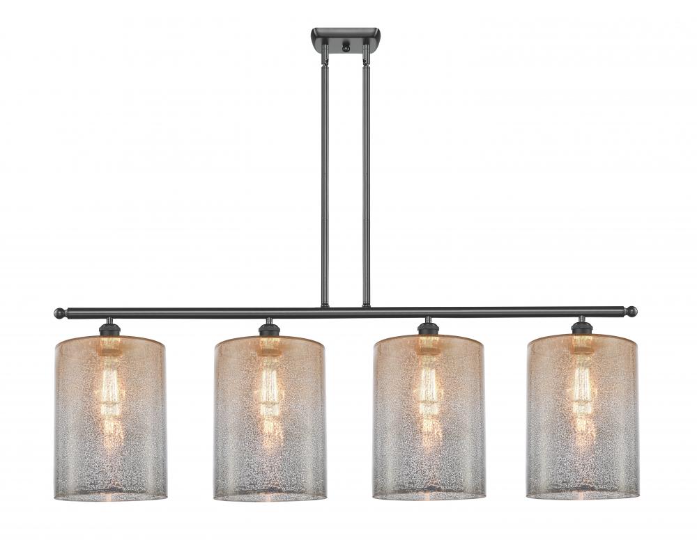 Cobbleskill - 4 Light - 48 inch - Matte Black - Stem hung - Island Light