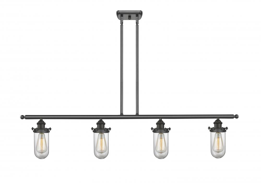 Kingsbury - 4 Light - 48 inch - Oil Rubbed Bronze - Stem hung - Island Light
