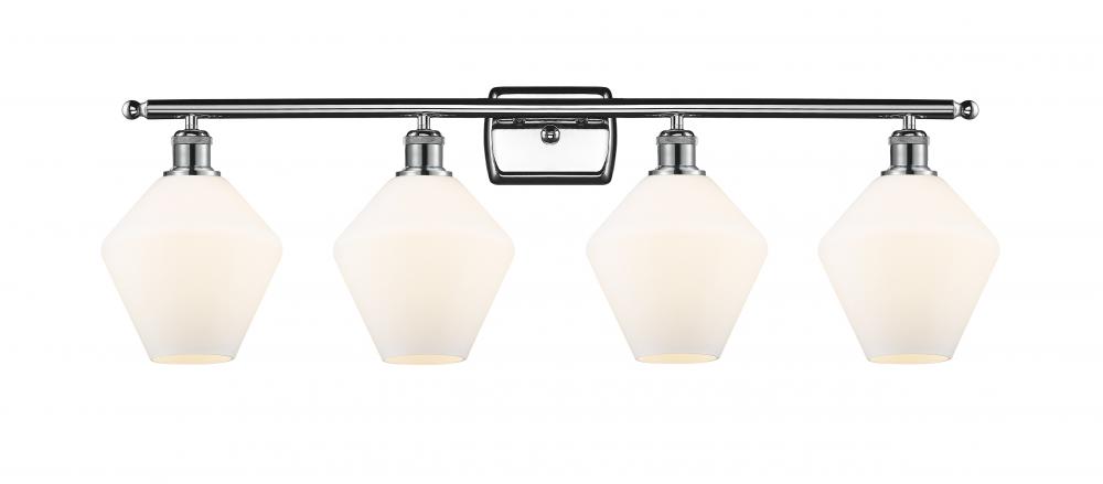 Cindyrella - 4 Light - 38 inch - Polished Chrome - Bath Vanity Light