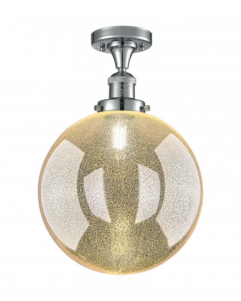 Beacon - 1 Light - 12 inch - Polished Chrome - Semi-Flush Mount