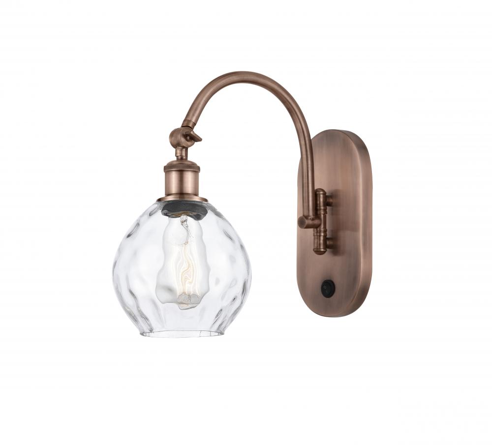 Waverly - 1 Light - 6 inch - Antique Copper - Adjustable Swing Arm