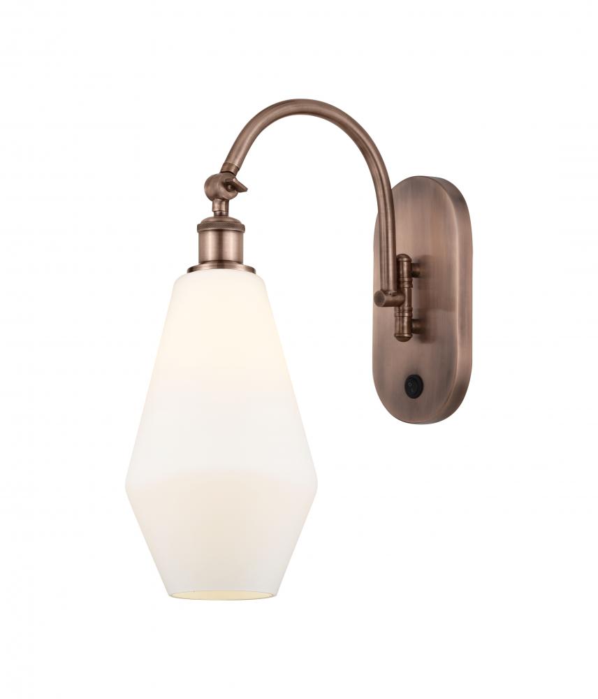 Cindyrella - 1 Light - 7 inch - Antique Copper - Adjustable Swing Arm